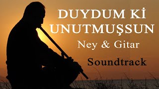 Duydum ki Unutmuşsun  Ney amp Gitar Soundtrack [upl. by Akirderf]