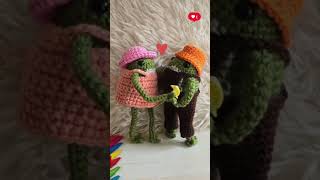 Te gustaría tejer estas hermosas ranitas 🫶 crocheting tejercrochet crochet tejer hechoamano [upl. by Naes81]