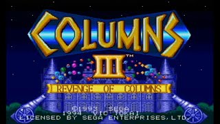 Columns III 3  Soundtrack  Sega Mega Drive  Genesis  OST VGM HQ [upl. by Glover]