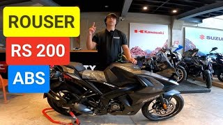 ROUSER RS 200 ABS 2022 SRP 145000 DP 10 REVIEW DEMO SPECS SOUND CHECK KIRBY MOTOVLOG [upl. by Derwin]