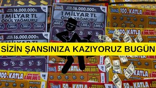 SİZLERİN ŞANSINI DENEDİK YENİ KAZI KAZAN KARTLARINDA [upl. by Joashus570]