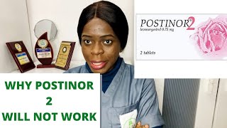 6 reasons why postinor 2 will not work [upl. by Nahtaneoj]