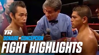 Nonito Donaire vs Rafael Concepcion Highlights [upl. by Aenel]