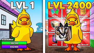 I Went from Lvl 1 NOOB to MAX in Meme Sea Roblox [upl. by Beka]