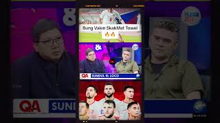 Towel di skak bung Valen trending football bungtowel towelliee viralvideo fyp timnasbola [upl. by Einahteb712]