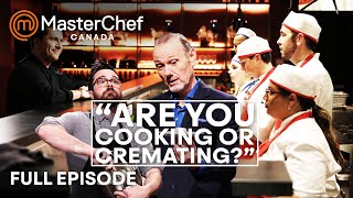 On The Line of Fire in MasterChef Canada  S05 E09  Full Episode  MasterChef World [upl. by Darice]