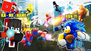 TankDemic VS SONIC KASAMA ANG MGA MALALAKAS na ANIME sa ROBLOX  Legends Arena  ROBLOX [upl. by Hamburger910]