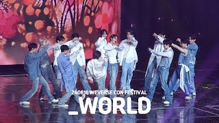 4K 2024 Weverse Con Festival SEVENTEENWORLD 240616 [upl. by Janey]