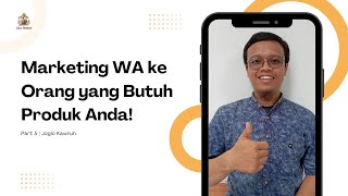 Part 5 Strategi Digital Marketing untuk Bisnis Pabrik Konveksi  Joglo Kawruh [upl. by Shani]