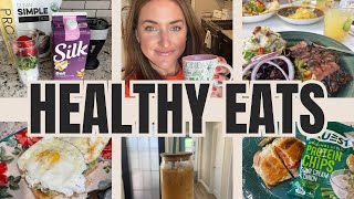 WHAT I EAT IN A DAYFIT MOM x4EATING HIGH PROTEIN FOR PCOS [upl. by Renee]