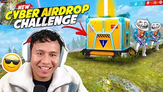 New Cyber Airdrop Only Challenge in Solo Vs Squad 🔥 Tonde Gamer  Free Fire Max [upl. by Florrie]