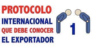 Protocolo internacional que debe conocer el exportador 1 [upl. by Bowne]