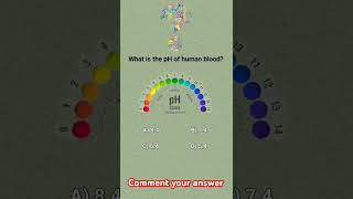 Human body blood PH scale shorts shortsfeed viralvideo viralshort [upl. by Htepsle]