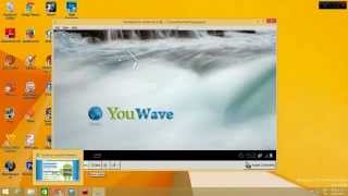 Como instalar Whatsapp en PC  Tener Youwave siempre activo [upl. by Nahtanoy]