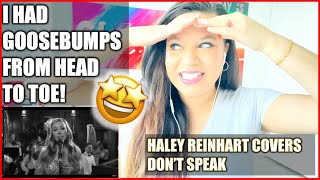 Hailey Reinhart Reaction  Dont Speak Cover  POSTMODERN JUKEBOX REACTION VIDEOS [upl. by Arykahs539]