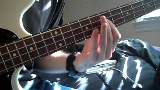 Radiohead myxomatosis bass lesson [upl. by Durgy]