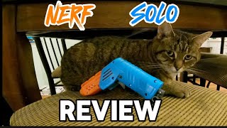 NERF DART ZONE SOLO REVIEW [upl. by Lleinad]