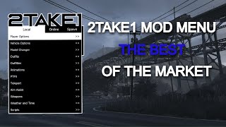 2TAKE1 Mod Menu  Complete Feature Breakdown for GTA V  Buy from RevUnity [upl. by Rox]