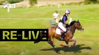 RELIVE  Eventing  Cross Country  FEI European Championships for Ponies 2021 [upl. by Rusert919]