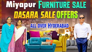 Best Roadside Furniture Market In Miyapur Cheap and Best Must VisitKusum Ganji Sofa at 8000 [upl. by Lenzi]