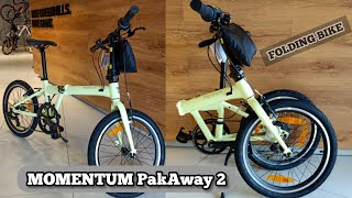 2021 MOMENTUM PakAway 2  GIANT FOLDING BIKES [upl. by Salisbury]