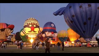 Albuquerque International Balloon Fiesta Special Shape Glowdeo 2019 [upl. by Yasmar]