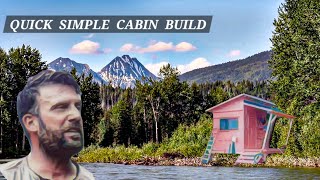 Anyone Can Build This Simple Fun Cabin DIY  Step by Step  Start to Finish Recap Ep11 [upl. by Lubin]