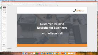 NetSuite for Beginners  Full Session [upl. by Iru425]