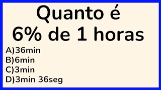 🔥5 QUESTÕES DE MATEMÁTICA PARA DESTRAVAR SEU CÉREBRO🧠 NÍVEL 1 [upl. by Kuehnel]