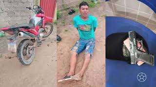 Homem é preso suspeito de r0ubar motociclista no bairro Maicá em Santarém moto foi recuperada [upl. by Hanavas]