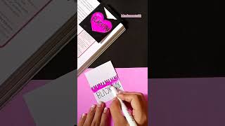 How to make Blackpink Craft  Blackpink Craft shorts trending craft blackpink youtubeshorts [upl. by Pirali]