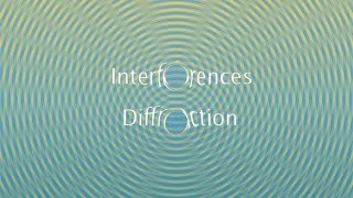 Interférences et diffraction origine géométrique [upl. by Timmie18]