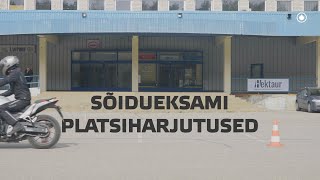 Sõidueksami platsiharjutused [upl. by Eselahc]