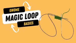 Magic Loop  a Knitting in the Round Basics tutorial [upl. by Nylirrej]