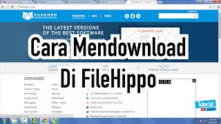 Cara Mendownload Di Filehippo  Tutorial Video [upl. by Aicen456]