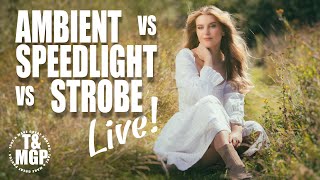 Outdoor Lighting Showdown Ambient Speedlight amp Strobes  LIVE with Gavin Hoey [upl. by Anailuy]