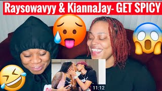 RAYSOWAVYY ft KIANNAJAY SPICY TRUTH OR DARE PT2 REACTION [upl. by Adoc]