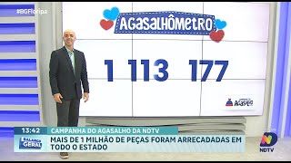 Campanha do Agasalho NDTV mais de 1 milhão de peças arrecadadas em todo o estado [upl. by Umeko]