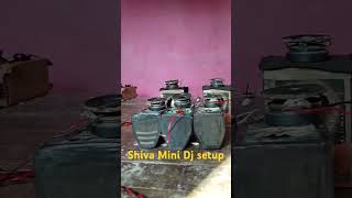 Shiva Mini Dj setupshivraj bhai ka dj😭👈 [upl. by Yggep]