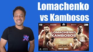 Vasiliy Lomachenko vs George Kambosos Jr Vacant IBF Lightweight Title Bout  Preview amp Prediction [upl. by Eirahcaz170]