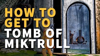 How to get to the Tomb of Miktrull Star Wars Jedi Fallen Order [upl. by Annam]