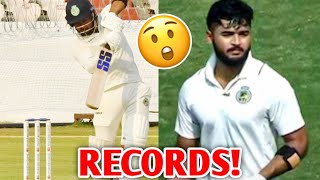 CRAZY Riyan Parag Century RECORDS 😳🔥 Riyan Parag Ranji Trophy Batting News Facts [upl. by Isbel]