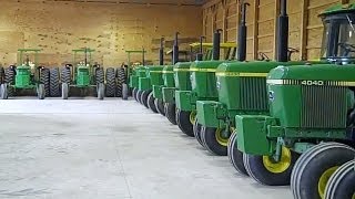 Machinery Pete Low Hour John Deere Tractor Collection in NY [upl. by Gaye202]