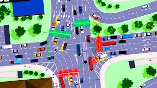 Traffic Lanes 3  London amp New York Maps  Android GamePlay FullHD 8 [upl. by Reisch12]