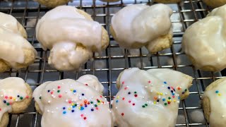 Holiday Cookie Series 11 Aunt Kathy’s Italian Anisette Cookies [upl. by Adamik19]