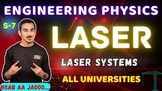 LASER  S7  ENGINEERING PHYSICS  ENGINEERING FIRST YEAR  FADU ENGINEER  SAURABH DAHIVADKAR [upl. by Oicnedurp]