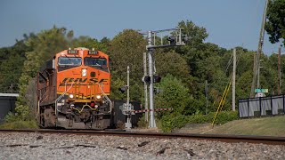 Action Packed Sunday Morning Railfanning In Austell Georgia [upl. by Deyas]