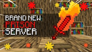 BRAND NEW CLASSIC PRISON SERVER OF 2023  Minecraft Prisons  1202 [upl. by Pizor]