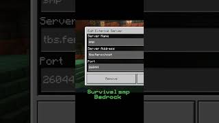 Best Bedrock SMP server you can Join Public SMP 12144 minecraft smp bedrock [upl. by Airak]