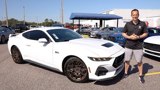 Is the 2024 Ford Mustang GT Performance Pack BETTER to BUY than a Dark Horse [upl. by Fachanan]